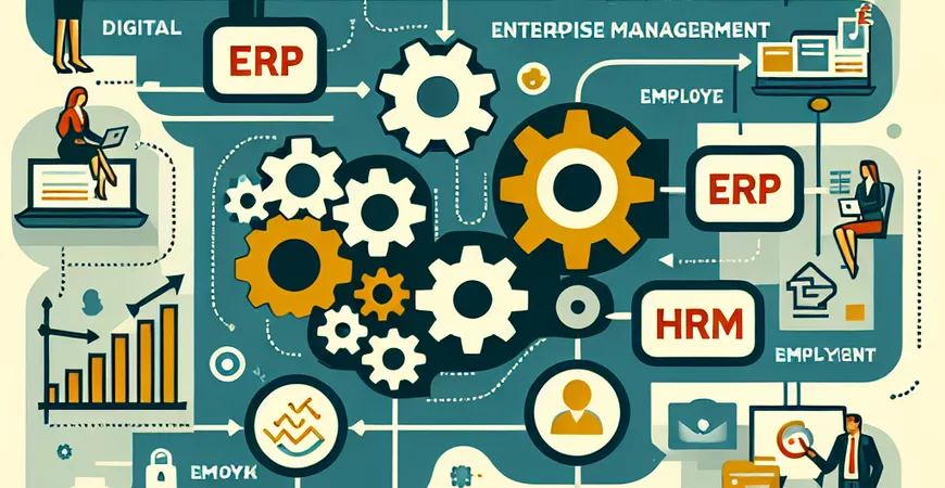 ERP 和 HRM 系统为啥是黄金搭档？看完这 5 点就明白​